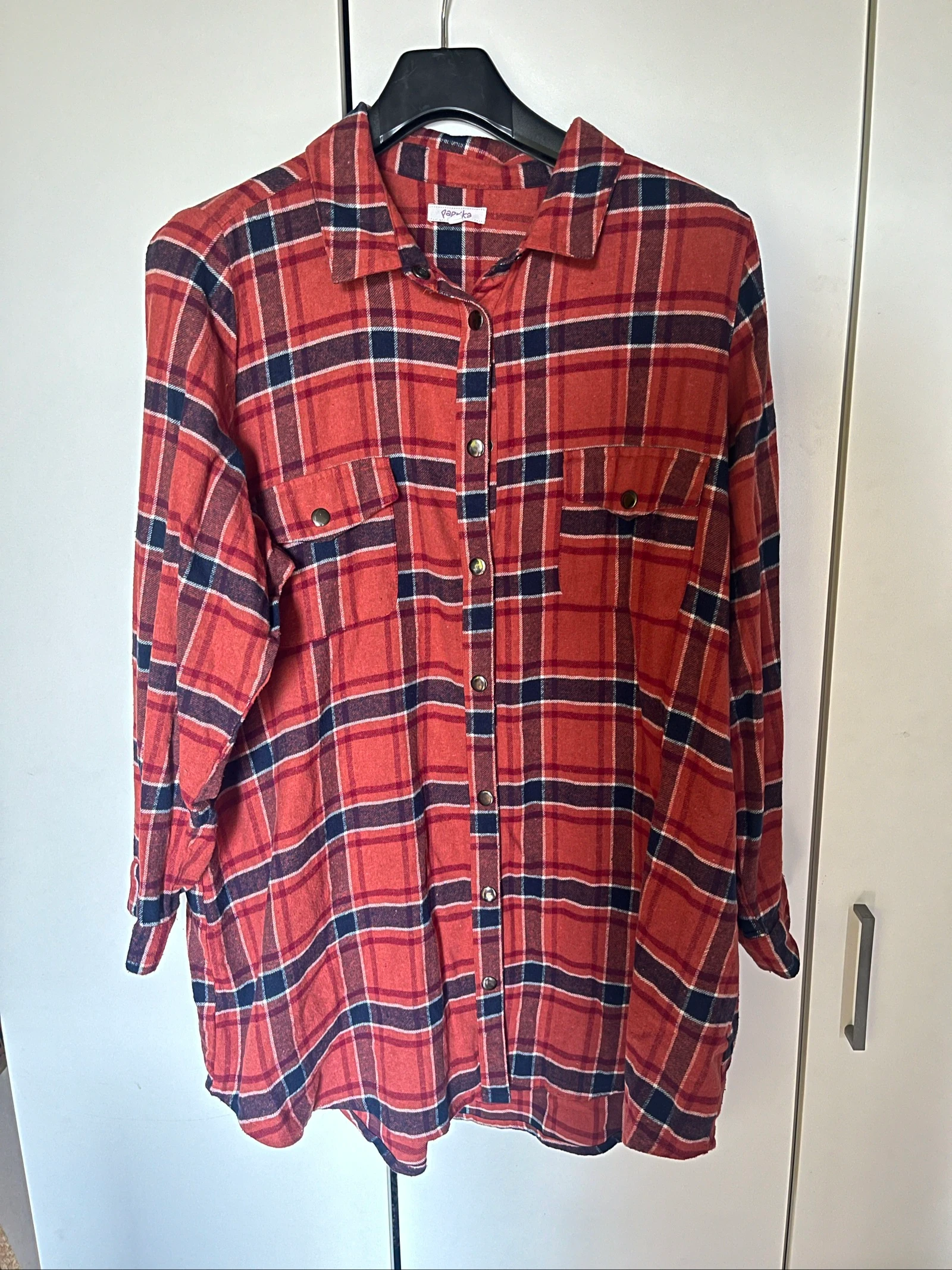 Paprika : Chemise à carreaux 100% coton